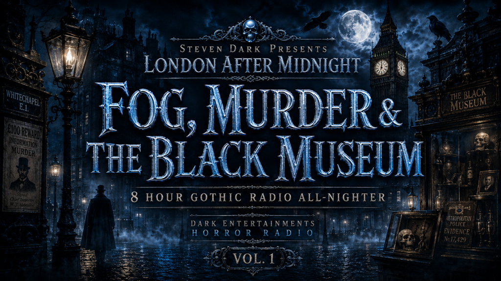 London After Midnight | Fog, Murder & The Black Museum | 8 Hour All-Nighter | NO ADS |