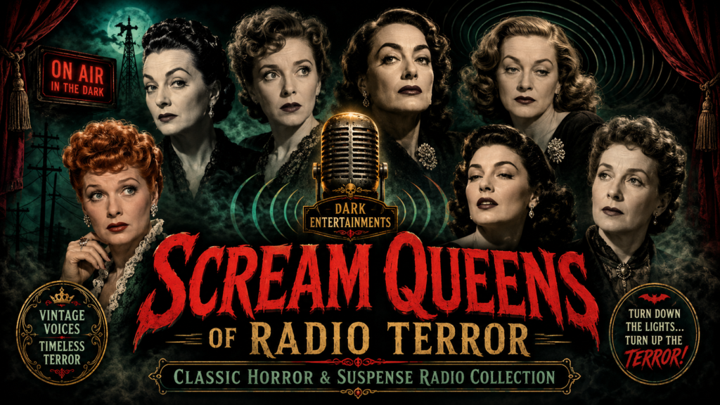 Scream Queens of Radio Terror Vol. 1 - Women in the Dark | Classic Horror & Suspense Radio