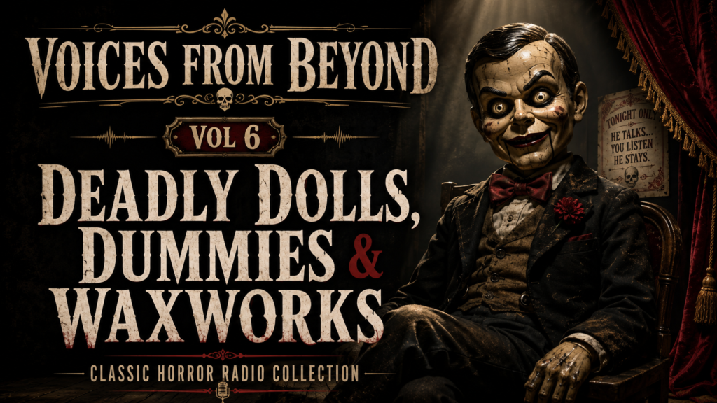 Deadly Dolls, Dummies & Waxworks | Old Time Radio Horror | Voices From Beyond hosted by Steven Dark